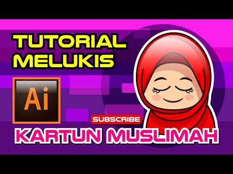 Video: Cara Melukis Kartun Dalam Adobe Illustrator