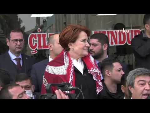 İYİ Parti Genel Başkanı Meral Akşener, Kayseri Tomarza’da Halka Sesleniyor