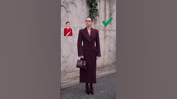 Wider shoulders and sharp features? Here’s what to wear ✨ #bodytypes #dramaticclassic