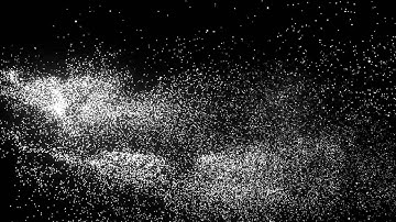 Particle test in Maya