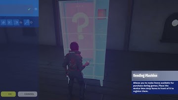 Fortnite Creative How To Place Items In Vending Machine
