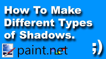 ✅ [Ultimate Tutorial] How to make different types of shadows in Paint.NET (No Plug-ins)