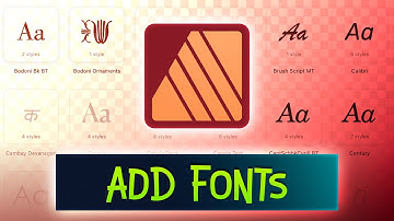 How to Add Font to Affinity Publisher macOS