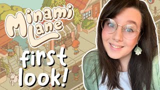 I played the cutest and most wholesome management game! // Minami Lane Demo