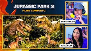 ESSE FOI TENSO | Jurassic Park 2 | FILME COMPLETO ✅| [Casal Jounin React] 🔥