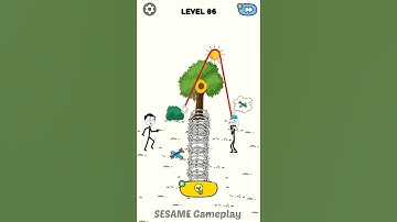 Thief Game Puzzle - Stickman Puzzle, Brain Teaser - Gameplay Walkthrough | Level 86