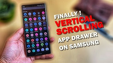 One UI 4 New Feature || Vertical Scrolling in Samsung