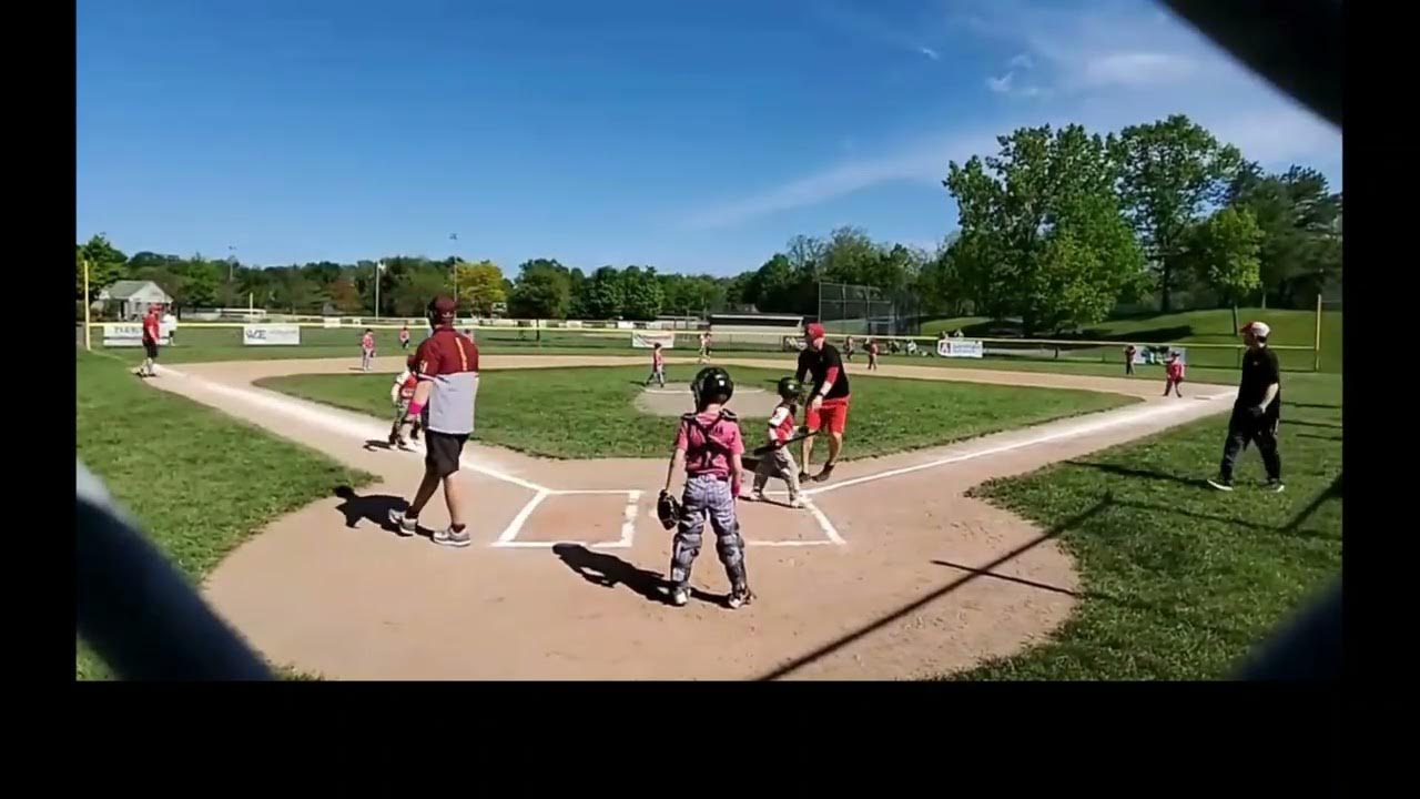 Nolan Ragone Hits A 3 Run Homerun In 1st Inning Vs Colonie YouTube