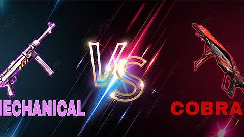 MECHANICAL MP40 vs COBRA MP40 DEMAGE COMPARISON 😱