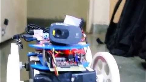 CamBot-Driving using arrow keys and Computer Vision
