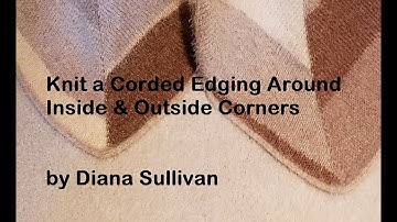 Great I Cord Edging Around Inside & Outside Corners! by Diana Sullivan