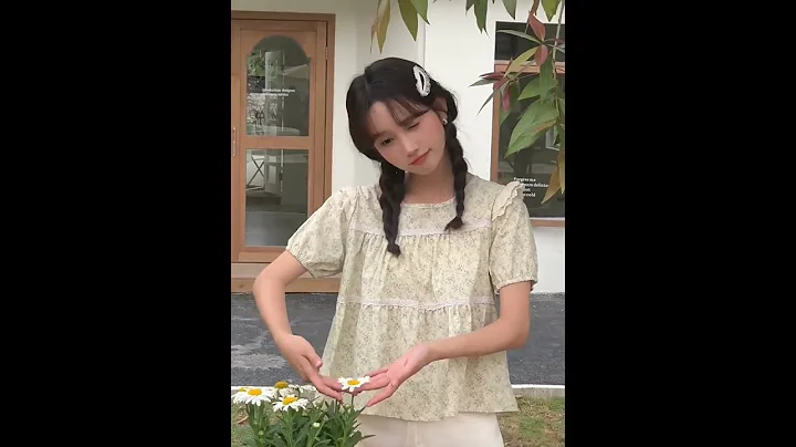 ⭐沐橙女裝線上批發：2023夏季款甜美設計感碎花套頭圓領泡泡短袖襯衫別緻小個子上衣女 - 天天要聞