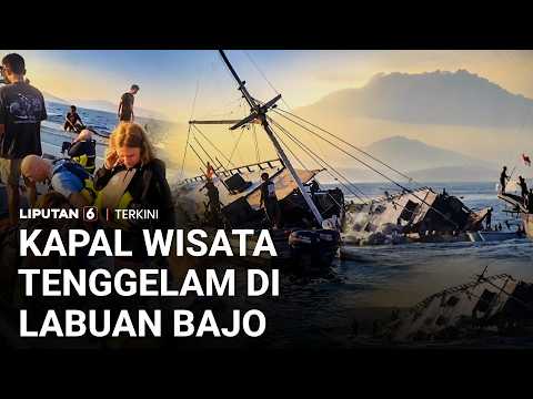 Hantam Karang di Labuan Bajo, Kapal Wisata Yukai Tenggelam, Seluruh Penumpang Selamat | Liputan 6