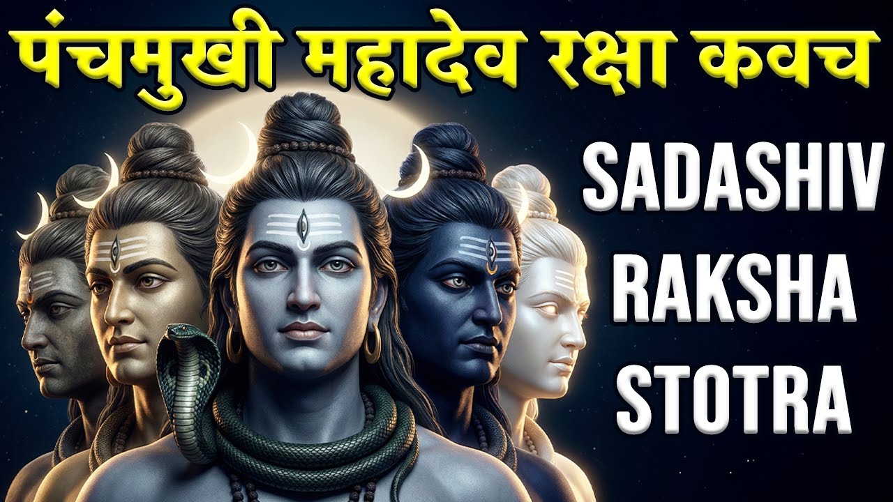 पंचमुखी महादेव रक्षा कवच | Sadashiva Panchmukhi Mahadev Stotra | Divine Protection Mantra