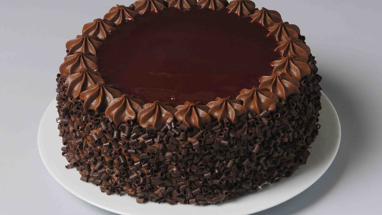 How To Decorate Chocolate Cake Easy Cake Decoration Atul Kochhar Youtube