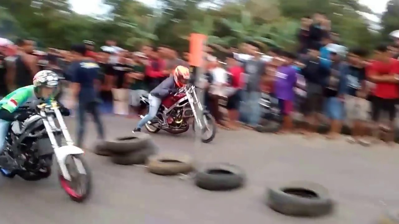 Drag Motor Kawasaki Klx Vs Scorpion Model Klx YouTube Drag Motor Kawasaki Klx Vs Scorpion Model Klx YouTube