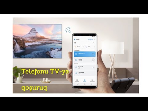 Telefonun televizora qoşulması, smartfonun ekran görüntüsünün TV-də nümayiş olunması 2022