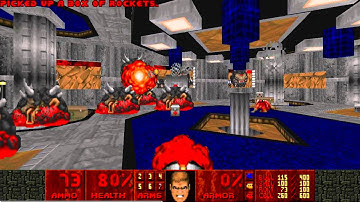 DooM II - Survive in Hell - Mars City (MAP21) - UV-Max in 3:27