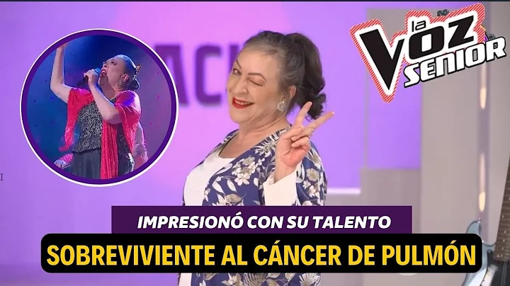 Qu fortaleza!  GLORIA CANO sorprendi en LA VOZ SEN...