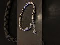 Three Tone Handmade Bracelet #explorelearngrow #handmadejewellery #jewllerymakingshorts #shorts