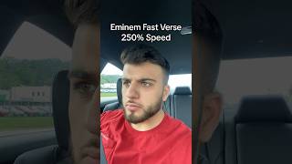 Attempting Eminem Fast Verse at 250% Speed