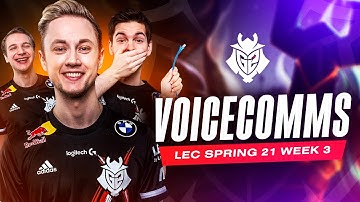 Goed gedaan Miky, je bent dood | LEC Lente 2021 Week 3 Voicecomms