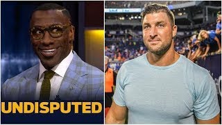 Undisputed | Shannon HEATED DEBATES Tim Tebow "just a tool" for Urban Meyers building the brand