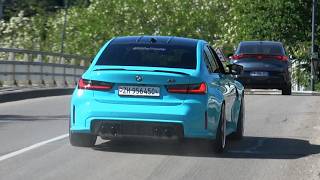 Modified Cars leaving Carmeet - 992 GT3 RS, M4 CS, F8 Tributo, C63 AMG, R33 GTR, M5 F90, 911 GT3...