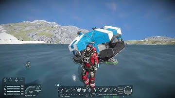 Space Engineers Solo Survival: Season 1 Ep 1: Getting Started