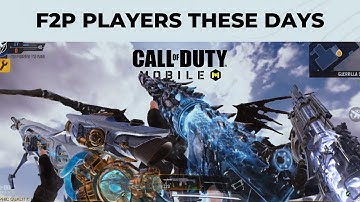 F2P Players Be Like... 💸🔥 | COD Mobile Insanity!