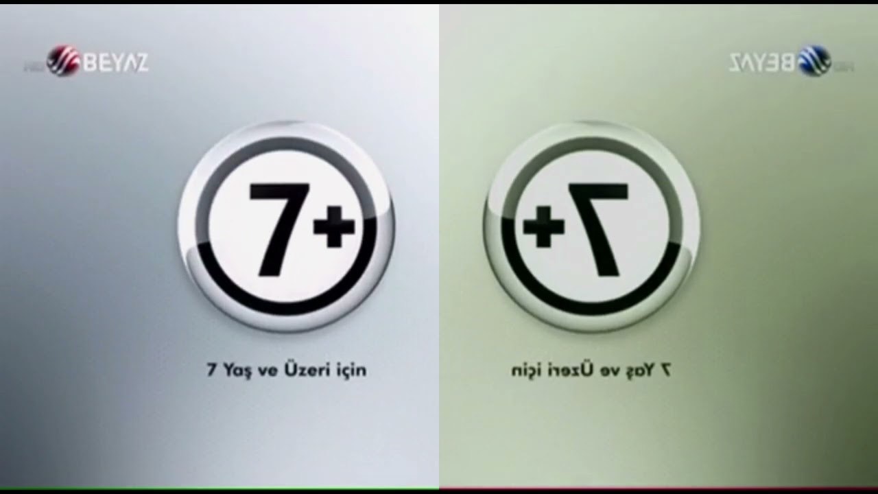Beyaz TV Reklamlar ve Akıllı İşaretler 7 Yaş ve Üzeri Effects 3 Effects