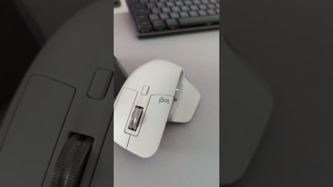Supporto Con Base Rotonda Per Logitech MX Master 3 – Disponibile In Bianco O Nero