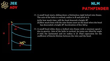 [JEE] Motion Along A Helical Path | Pathfinder | CYU 29 & 30