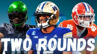 TWO ROUND SI 2026 NFL Mock Draft Post Dante Moore Return | Mock the Mock
