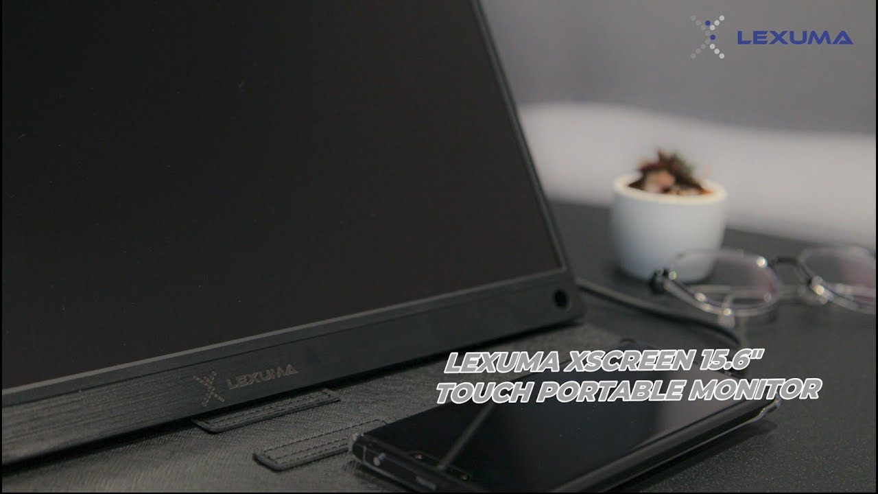 Lexuma XScreen 15.6" Touch Screen Portable Monitor - Operation with Smartphones using Type-C (Eng)