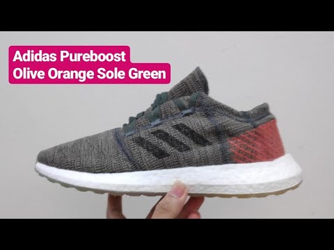 adidas pure boost go green