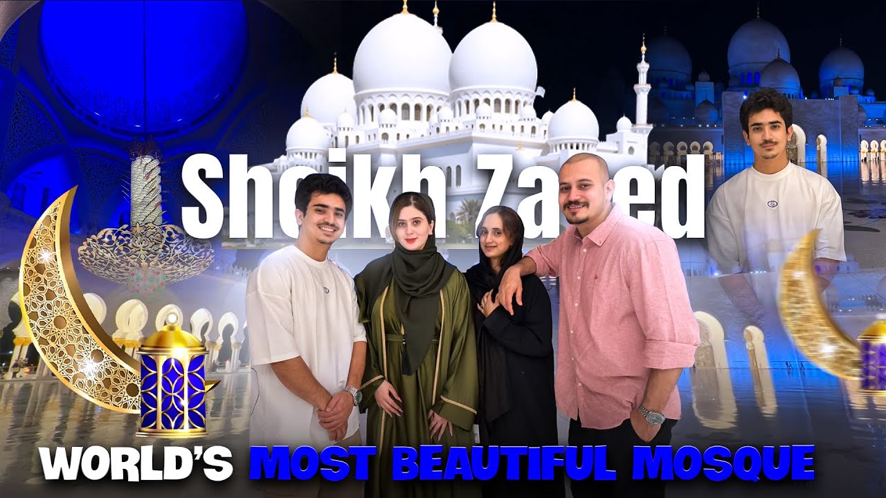 Exploring the Beauty of Sheikh Zayed Grand Mosque | Abu Dhabi Vlog 🇦🇪