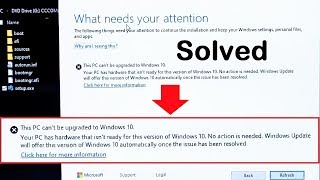 how to fix this pc can’t be upgraded to windows 10 version 1903, new upgrade procedure(step by step)