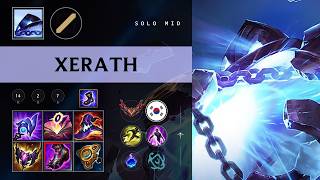 Xerath Mid vs Hwei - KR Grandmaster Patch 26.10