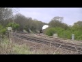 46233 Duchess of Sutherland at Shipley Gate 10 May 2013