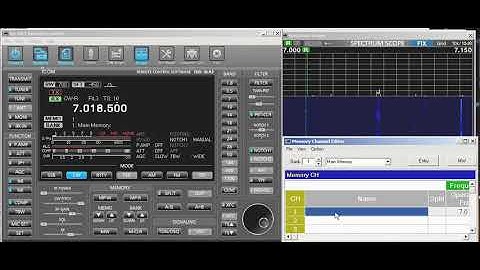RS BA1 using MEMORY to Save Recall a Frequency