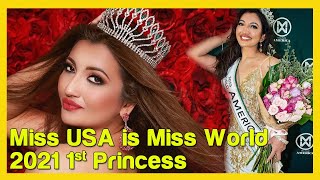 USA is Miss World 2021 1st Runner Up