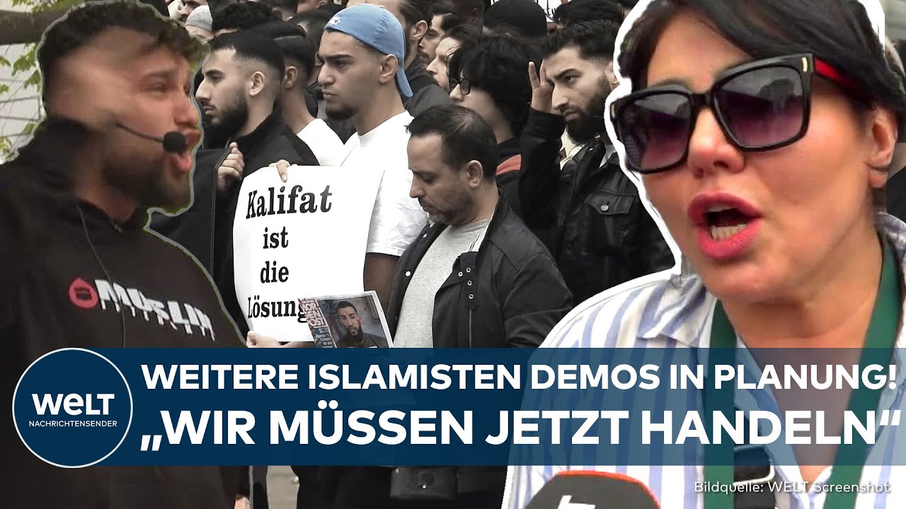 Kalifat-Demo mitten in Hamburg: Konsequenzen gefordert