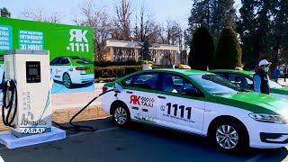 Таджикская Tesla. Без газа и бензина. в Душанбе отпустили электротакси - новости Таджикистана