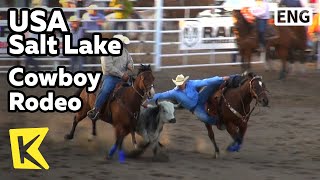 【K】USA Travel-Salt Lake[미국 여행-솔트레이크]카우보이들의 로데오 경기/Cowboy Rodeo/Utah/Festival/Calf