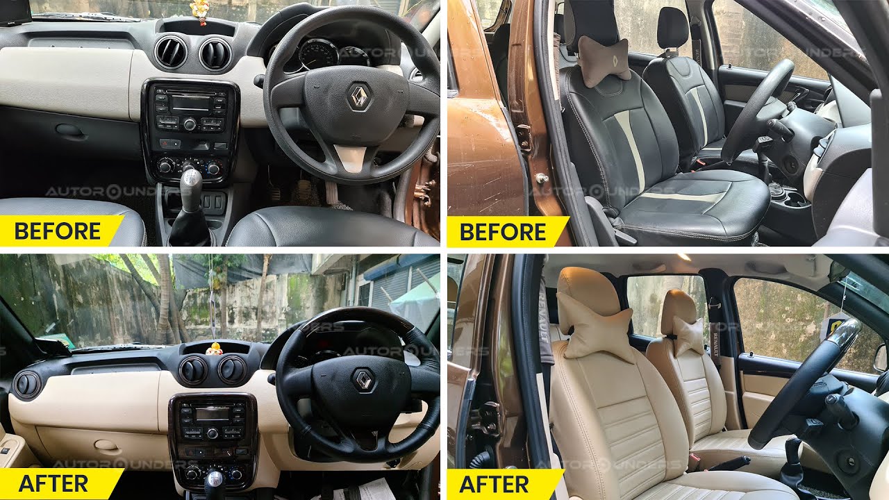 Renault Duster Interior Modified  Interior Modification by Autorounders 