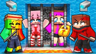 Talcado et AWARIZ ont mis Anna et Lola en PRISON sur Minecraft !