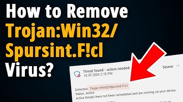 How to Remove Trojan:Win32/Spursint.F!cl? [ Manual Removal ]