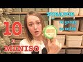 10 ТОВАРОВ В MINISO по уходу за собой. Минисо обзор.