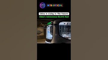 China’s Autonomous Electric Bus! The Future Is Here!